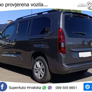 Toyota Proace City Verso L2 1.5 D-4D 130 KS, REG 06/27 7-SJED+TEM+KAM+NAVI