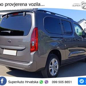 Toyota Proace City Verso L2 1.5 D-4D 130 KS, REG 06/27 7-SJED+TEM+KAM+NAVI
