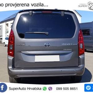 Toyota Proace City Verso L2 1.5 D-4D 130 KS, REG 06/27 7-SJED+TEM+KAM+NAVI