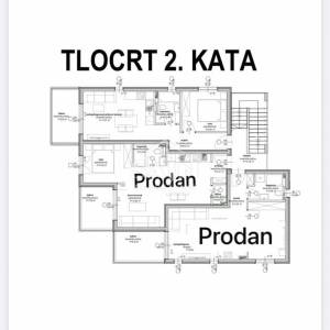 Trogir/Jednosobni stan na drugom katu