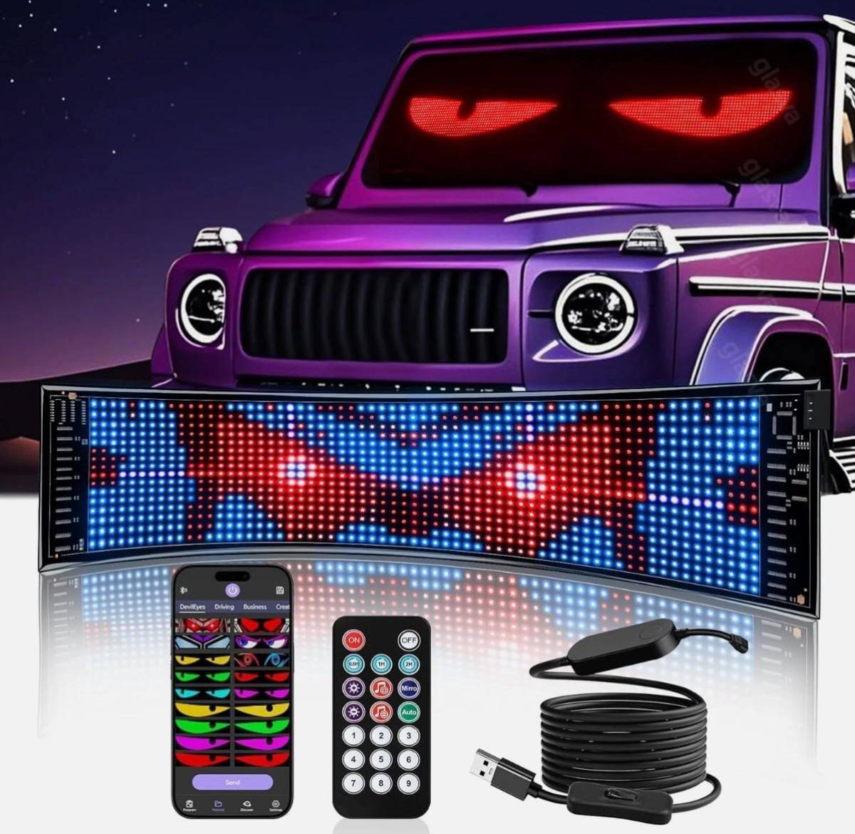 USB Bluetooth LED Traka 600x120 Cijena