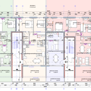 VODICE, SRIMA – 1. red uz more, 3 spavaće sobe, vrt 123 m²