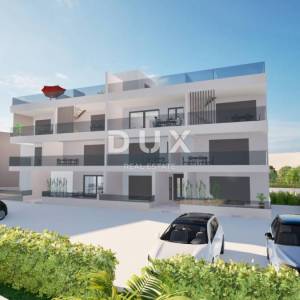 VODICE, SRIMA – Jednosoban stan s pogledom na more, 50 m od plaže