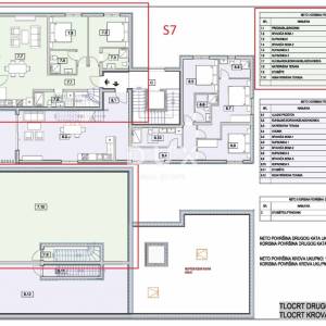 VODICE, SRIMA – Luksuzni penthouse, 70 m od mora, s liftom