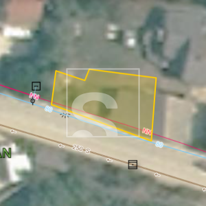 VODNJAN - građevinsko zemljište s gosp. zgradom 50m2