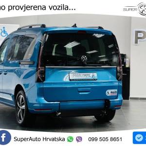 VW Caddy 1.5 TSI DSG Style 114 KS, RAMPA+ACC+LED+GR SJED+VIRT+ASIST