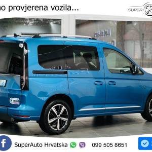 VW Caddy 1.5 TSI DSG Style 114 KS, RAMPA+ACC+LED+GR SJED+VIRT+ASIST