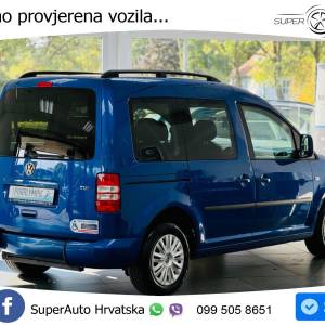 VW Caddy 1.6 TDI DSG 102 KS, RAMPA+KLIMA+PDC