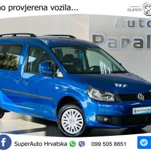 VW Caddy 1.6 TDI DSG 102 KS, RAMPA+KLIMA+PDC