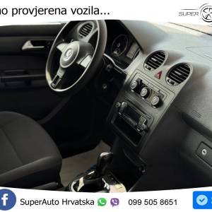 VW Caddy 1.6 TDI DSG 102 KS, RAMPA+KLIMA+PDC