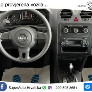 VW Caddy 1.6 TDI DSG 102 KS, RAMPA+KLIMA+PDC