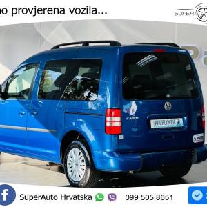 VW Caddy 1.6 TDI DSG 102 KS, RAMPA+KLIMA+PDC