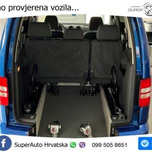 VW Caddy 1.6 TDI DSG 102 KS, RAMPA+KLIMA+PDC