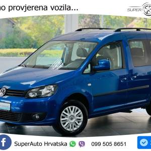 VW Caddy 1.6 TDI DSG 102 KS, RAMPA+KLIMA+PDC