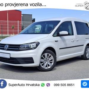 VW Caddy 2.0 TDI 102 KS, TEMP+KLIMA