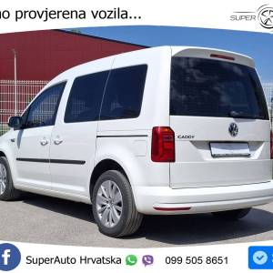 VW Caddy 2.0 TDI 102 KS, TEMP+KLIMA