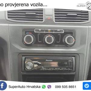 VW Caddy 2.0 TDI 75 KS, REG 01/27 5-SJED+N1+KLIMA+S&S