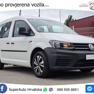 VW Caddy 2.0 TDI 75 KS, REG 01/27 5-SJED+N1+KLIMA+S&S