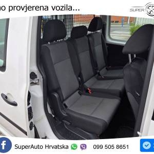 VW Caddy 2.0 TDI 75 KS, REG 01/27 5-SJED+N1+KLIMA+S&S