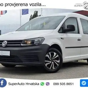 VW Caddy 2.0 TDI 75 KS, REG 01/27 5-SJED+N1+KLIMA+S&S