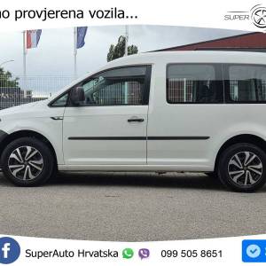 VW Caddy 2.0 TDI 75 KS, REG 01/27 5-SJED+N1+KLIMA+S&S