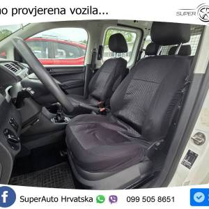 VW Caddy 2.0 TDI 75 KS, REG 01/27 5-SJED+N1+KLIMA+S&S