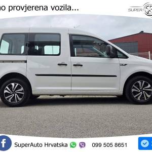 VW Caddy 2.0 TDI 75 KS, REG 01/27 5-SJED+N1+KLIMA+S&S