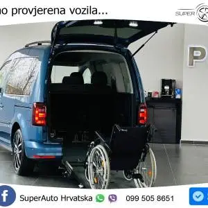 VW Caddy 2.0 TDI DSG Edition 150 KS, RAMPA+ACC+GR SJED+KAM+NAVI