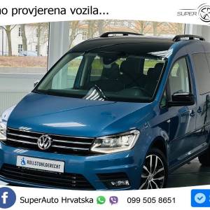 VW Caddy 2.0 TDI DSG Edition 150 KS, RAMPA+ACC+GR SJED+KAM+NAVI