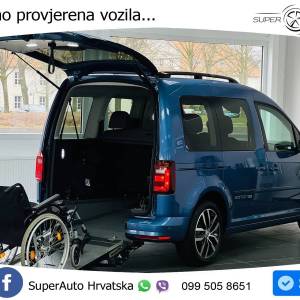 VW Caddy 2.0 TDI DSG Edition 150 KS, RAMPA+ACC+GR SJED+KAM+NAVI