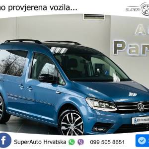 VW Caddy 2.0 TDI DSG Edition 150 KS, RAMPA+ACC+GR SJED+KAM+NAVI