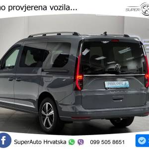 VW Caddy Maxi 1.5 TSI DSG Style 116 KS, RAMPA+ACC+LED+KAM+GR SJED+PANO