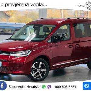 VW Caddy Maxi 1.5 TSI DSG Style 116 KS, RAMPA+LED+KAM+GR SJED+VIRT+ASIST