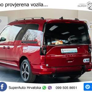 VW Caddy Maxi 1.5 TSI DSG Style 116 KS, RAMPA+LED+KAM+GR SJED+VIRT+ASIST