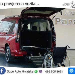 VW Caddy Maxi 1.5 TSI DSG Style 116 KS, RAMPA+LED+KAM+GR SJED+VIRT+ASIST