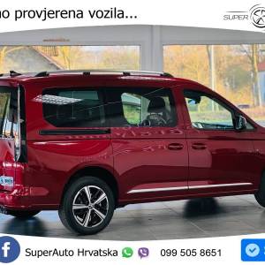 VW Caddy Maxi 1.5 TSI DSG Style 116 KS, RAMPA+LED+KAM+GR SJED+VIRT+ASIST