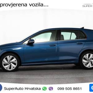 VW Golf VIII 2.0 TDI DSG Style 150 KS, ACC+KAM+VIRT+MASAŽA