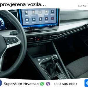 VW Golf VIII 2.0 TDI Life 116 KS, ACC+KAM+VIRT+PARK