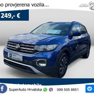 VW T-Cross 1.5 TSI DSG Active 150 KS, ACC+KAM+GR SJED+VIRT+LANE