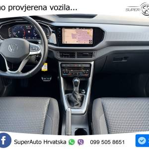 VW T-Cross 1.5 TSI DSG Active 150 KS, ACC+KAM+GR SJED+VIRT+LANE