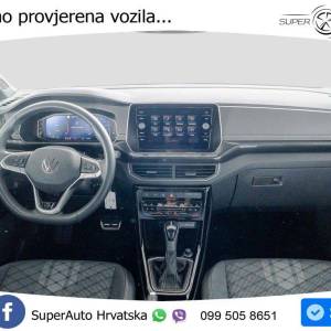 VW T-Cross 1.5 TSI DSG R-Line 150 KS, ACC+KAM+GR SJED+VIRT+LANE
