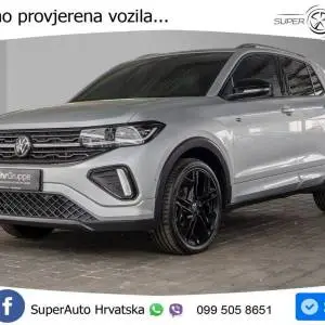 VW T-Cross 1.5 TSI DSG R-Line 150 KS, ACC+KAM+GR SJED+VIRT+LANE