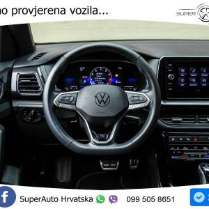 VW T-Cross 1.5 TSI DSG R-Line 150 KS, ACC+KAM+GR SJED+VIRT+LANE