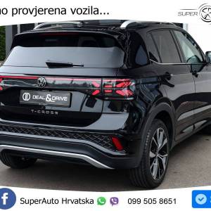 VW T-Cross 1.5 TSI DSG R-Line 150 KS, ACC+KAM+GR SJED+VIRT+LANE