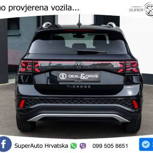 VW T-Cross 1.5 TSI DSG R-Line 150 KS, ACC+KAM+GR SJED+VIRT+LANE