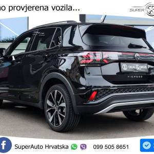 VW T-Cross 1.5 TSI DSG R-Line 150 KS, ACC+KAM+GR SJED+VIRT+LANE