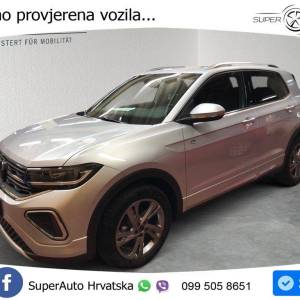 VW T-Cross 1.5 TSI DSG R-Line 150 KS, ACC+KAM+KEY+GR SJED+VIRT+LANE