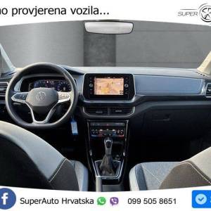 VW T-Cross Style 1.5 TSI DSG 150 KS, ACC+VIRT+GR SJED+LED+LANE