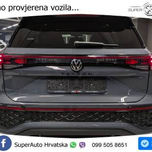 VW Tayron 2.0 TDI 4M DSG R-Line 193 KS, PANO+360+ACC+GR SJED+KEY+VIRT+LANE