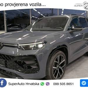VW Tayron 2.0 TDI 4M DSG R-Line 193 KS, PANO+360+ACC+GR SJED+KEY+VIRT+LANE